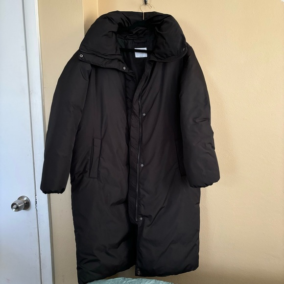 Long puffer jacket parka - Picture 1 of 4